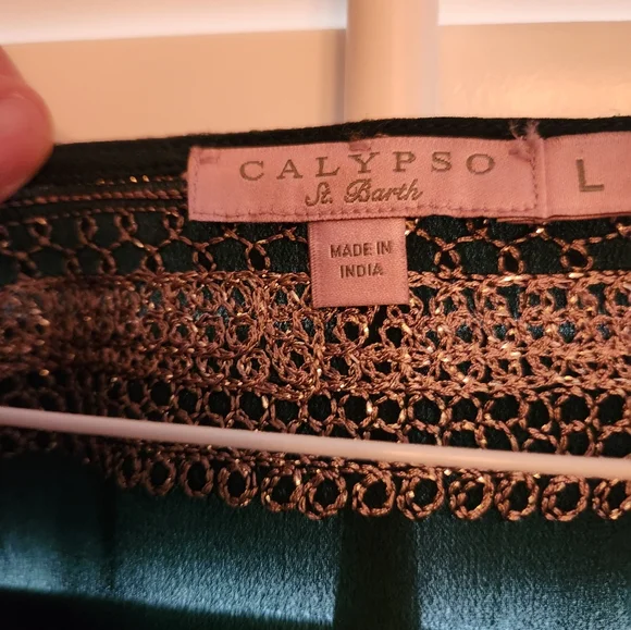 St. Barth Calypso Tunic Embroidery Dress - Picture 5 of 6